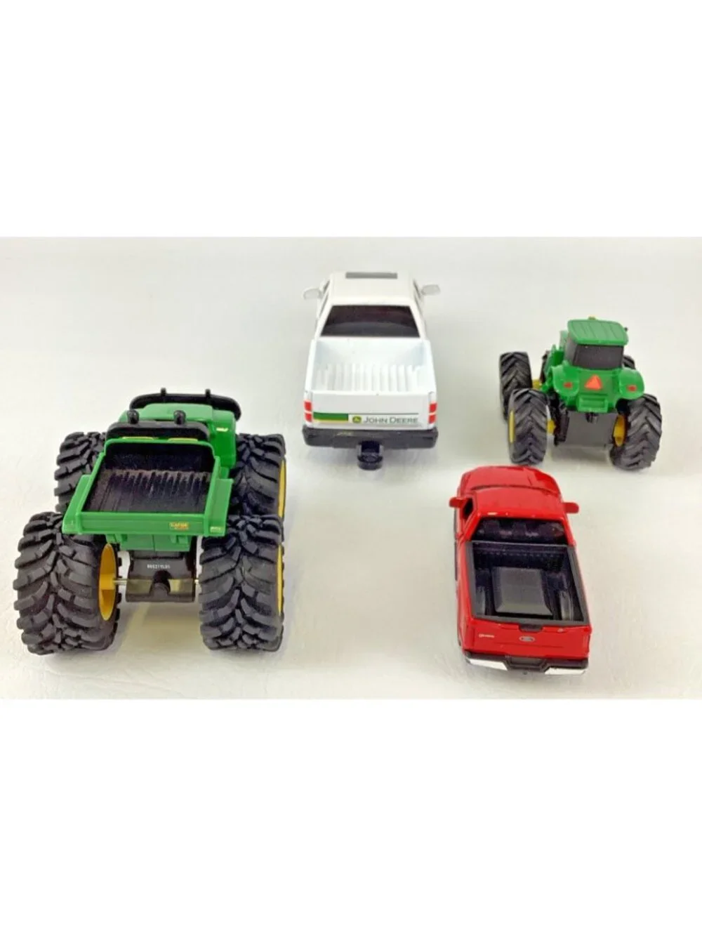 Ertl John Deere Monster Treads 4x4 Gator Farm Tractor Pickup Trucks F-150 Bundle